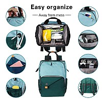 Hap Tim Laptop Backpack Women Travel Backpack For Women Work Backpack Nurse Backpack Green7651Gr