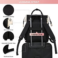 Lovevook Laptop Backpack Purse For Women 17 Inch Computer Business Stylish Backpacks Doctor Nurse Bags For Work Casual Daypac