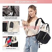 Lovevook Laptop Backpack Purse For Women 17 Inch Computer Business Stylish Backpacks Doctor Nurse Bags For Work Casual Daypac