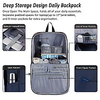 Maxtop Deep Storage Laptop Backpack With Usb Charging Portwater Resistant College School Computer Bookbag Fits 17 Inch Laptop