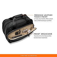 Briggs Riley Duffle Black Expandable Cabin Bag