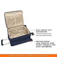 Briggs Riley Baseline Spinners Navy 21Inch Global Carryon