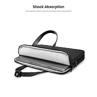 Tomtoc Protective Laptop Shoulder Bag Case For 1314 Inch Macbook Airpro 135144 Surface Laptop Studio543 Hp Chromebook