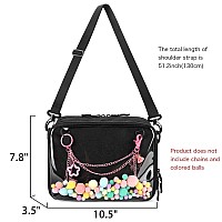 Steamedbun Ita Bag Crossbody Small Ita Purse Pin Display Bag With Insert