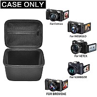 Vlogging Camera Case Compatible With Brewenefor Femivofor Kvutcieinfor Duluvulu 4K 48Mp Digital Cameras For Youtube Vlog Cam