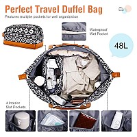 Weekender Bags For Women Travel Duffle Bag Carry On Travel Bag Overnight Bag With Shoe Compartment Toiletry Bag Large Weekend