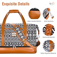 Weekender Bags For Women Travel Duffle Bag Carry On Travel Bag Overnight Bag With Shoe Compartment Toiletry Bag Large Weekend