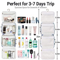 Toiletry Bag For Women Hanging Travel Toiletry Bag For Toiletries Polka Dots Pattern Toilery Organizer With Hanging Hook Ideal F