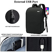 Maxtop Travel Laptop Backpack With Usb Charging Port Antitheftwater Resistant College Bookbag Fits 184 Inch Laptop