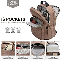 Lovevook Laptop Backpack For Women 156 Inchcute Womens Travel Backpack Purseprofessional Laptop Computer Bagwaterproof Work