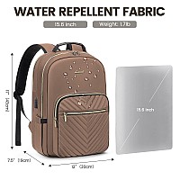 Lovevook Laptop Backpack For Women 156 Inchcute Womens Travel Backpack Purseprofessional Laptop Computer Bagwaterproof Work