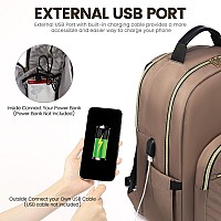 Lovevook Laptop Backpack For Women 156 Inchcute Womens Travel Backpack Purseprofessional Laptop Computer Bagwaterproof Work