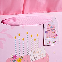 Suncolor 2 Pack 16 Extra Large Gift Bags With Tissue Paper For Girls Birthday Party Bags