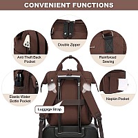 Lovevook Laptop Backpack For Women Work Teacher Backpack Business Computer Bag Doctor Nurse Bags College Backpack Purse Laptop