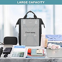 Lovevook Laptop Backpack For Women Work Travel Commuter Backpack Business Computer Bag Doctor Nurse Bags College Backpack Purse