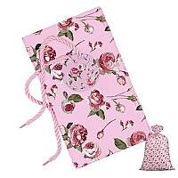 Loveinside Jumbo Large Plastic Gift Bag Floral Design Plastic Bag With Tag And Tie For Birthday Mothers Day Wedding 56 X