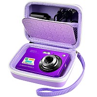 Carrying Protective Case For Digital Camera Abergbest 21 Mega Pixels 27 Lcd Rechargeable Hdkodak Pixprocanon Powershot El