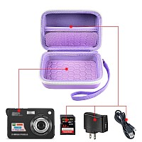 Carrying Protective Case For Digital Camera Abergbest 21 Mega Pixels 27 Lcd Rechargeable Hdkodak Pixprocanon Powershot El