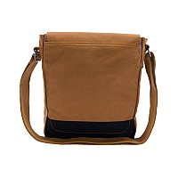 Carhartt Unisex Snap Crossbody Bag Brown One Size