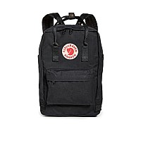 Fjallraven Womens Kanken 15 Laptop Backpack Black One Size