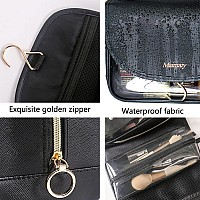 Sxosyo Toiletry Bag For Women Hanging Travel Cosmetic Bags Pu Leather Travelling Accessories Makeup Organizer Waterproof Bathroo