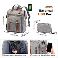 Lovevook Laptop Backpack For Women Work Travel Commuter Teacher Backpack Business Computer Bag Doctor Nurse Bags College Backpac