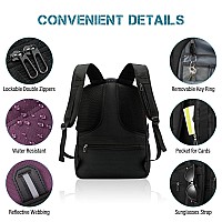 Lovevook Travel Laptop Backpack Waterproof Anti Theft Backpack With Lock And Usb Charging Port Large Computer Business Backpack