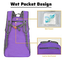 Maxtop 4050L Lightweight Packable Backpack For Hiking Traveling Camping Water Resistant Foldable Outdoor Travel Daypack