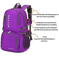 Maxtop 4050L Lightweight Packable Backpack For Hiking Traveling Camping Water Resistant Foldable Outdoor Travel Daypack