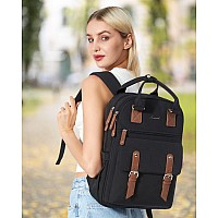 Lovevook Laptop Backpack For Womenvintage Work Business Travel Backpack With Usb Charging Portteacher Doctor Nurse Computer Ba