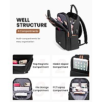 Lovevook Laptop Backpack For Womenvintage Work Business Travel Backpack With Usb Charging Portteacher Doctor Nurse Computer Ba