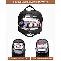 Lovevook Laptop Backpack For Women156 Inch Vintage Work Business Travel Backpack With Usb Charging Portteacher Doctor Nurse C