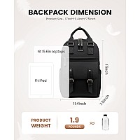 Lovevook Laptop Backpack For Women156 Inch Vintage Work Business Travel Backpack With Usb Charging Portteacher Doctor Nurse C