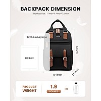 Lovevook Laptop Backpack For Womenvintage Work Business Travel Backpack With Usb Charging Portteacher Doctor Nurse Computer Ba