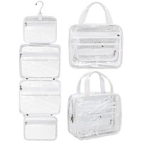 Hanging Toiletry Bag Clear Travel Toiletry Bag With Detachable Tsa Approved Small Clear Bag Airline 311 Carry On Compliant Ba