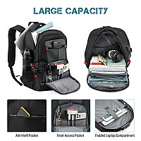 Lovevook Travel Laptop Backpack Waterproof Anti Theft Backpack With Lock And Usb Charging Port Large Computer Business Backpack