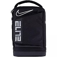 Nike Hoops Elite Furl Pack Insulated Lunch Bag Black Silver