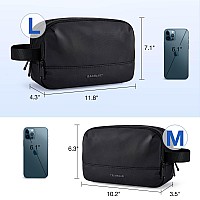 Bagsmart Large Toiletry Bag For Men Valentines Day Gifts Travel Organizer Hanging Dopp Kit Water Resistant Shaving Bag For Bat