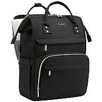 Lovevook 173 Inch Laptop Backpack Large Travel Backpack For Women Water Resistant Teacher Backpack With Laptop Compartment P