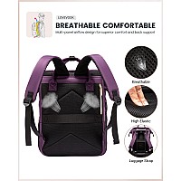 Lovevook Laptop Backpack For Women 156 Inch Travel Backpack With Laptop Compartment Water Resistant Work Backpack For Teacher