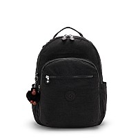 Kipling Womens Seoul 15 Laptop Backpack Durable Roomy With Padded Shoulder Straps Builtin Protective Sleeve