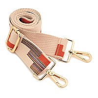 Nefelibata Purse Strap2 Wide Shoulder Strap Adjustable Replacementmultipattern Crossbody Canvas Bag Handbag Belts For Unisex