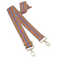 Wide Shoulder Strap Extra Long Adjustable Replacement Belt Guitar Style Crossbody Bag Handbag Strap Multicolor Canvas Straps