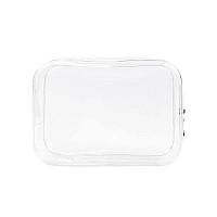 Clear Pouch Small Clear Makeup Bag 66X23X47 Size Tsa Approved Toiletry Bag Clear Travel Bags For Toiletries Clear Cosm