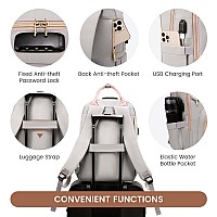 Lovevook Laptop Backpack For Women Large Capacity Travel Antitheft Bag Business Work Computer Backpacks Purse Casual Hiking D