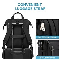 Lovevook Laptop Backpack For Women Teacher Nurse Bag Work Travel Computer Backpacks Pursewater Resistant Daypack With Usb Char