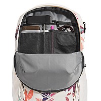 The North Face Womens Every Day Jester Laptop Backpack Gardenia White Spaced Wanderer Printgardenia White One Size