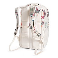 The North Face Womens Every Day Jester Laptop Backpack Gardenia White Spaced Wanderer Printgardenia White One Size