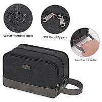 Wandf Travel Toiletry Bag For Men Large Toiletries Shaving Bag Water Resistant Hanging Dopp Kit Travel Accessories Bag For Women