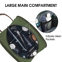 Wandf Travel Toiletry Bag For Men Large Toiletries Shaving Bag Water Resistant Hanging Dopp Kit Travel Accessories Bag For Women